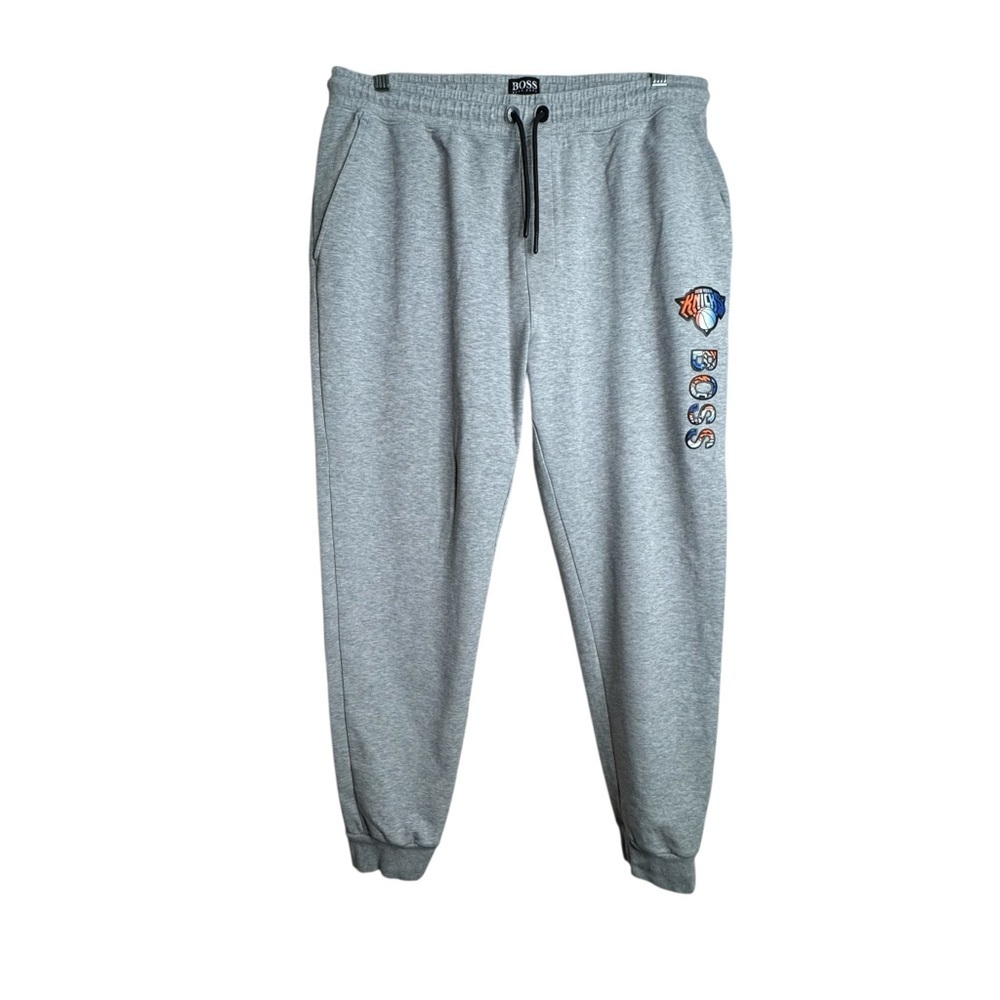 Boss Hugo Boss NBA New York Knicks Athletic Sweatpants Men’s XL Jogger Gray